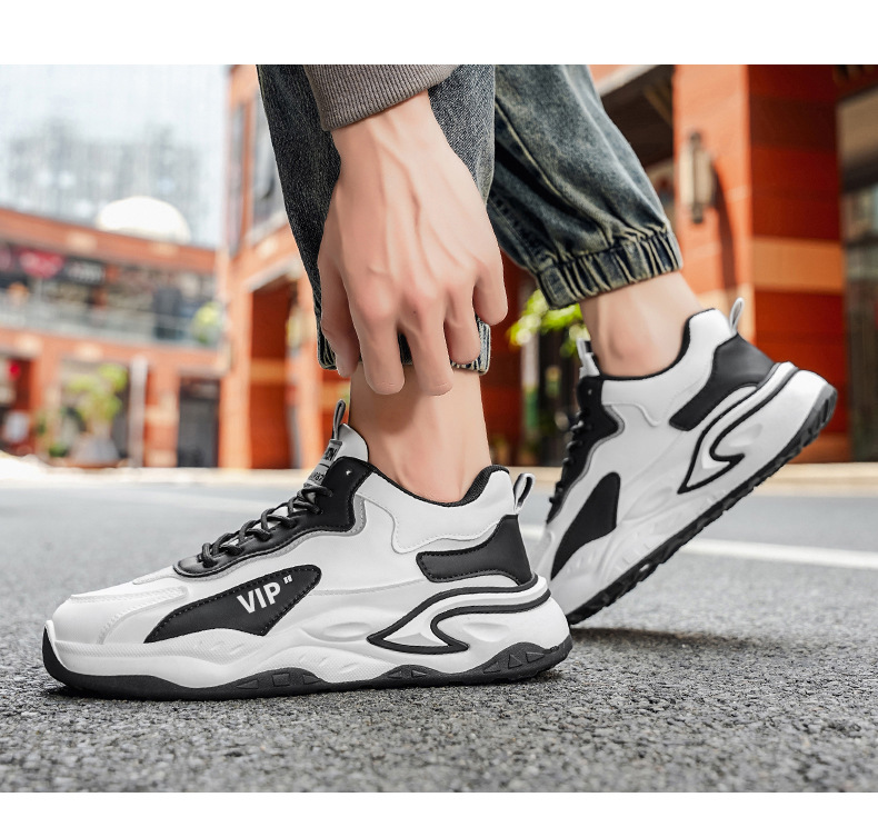 Chaussures casual homme à plateforme et semelle amortissante detail 7