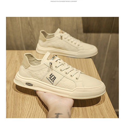 Men's Lace-Up Non-Slip Low-Top Casual Shoes detail 4