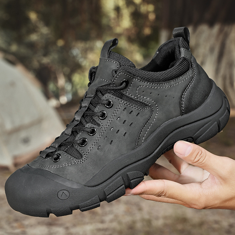 Atmungsaktive & rutschfeste Leder-Freizeitschuhe für Herren 4