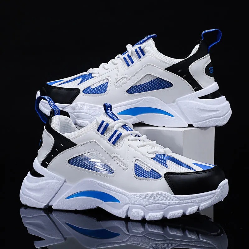 Zapatillas de deporte casuales de plataforma y transpirables para hombre 3