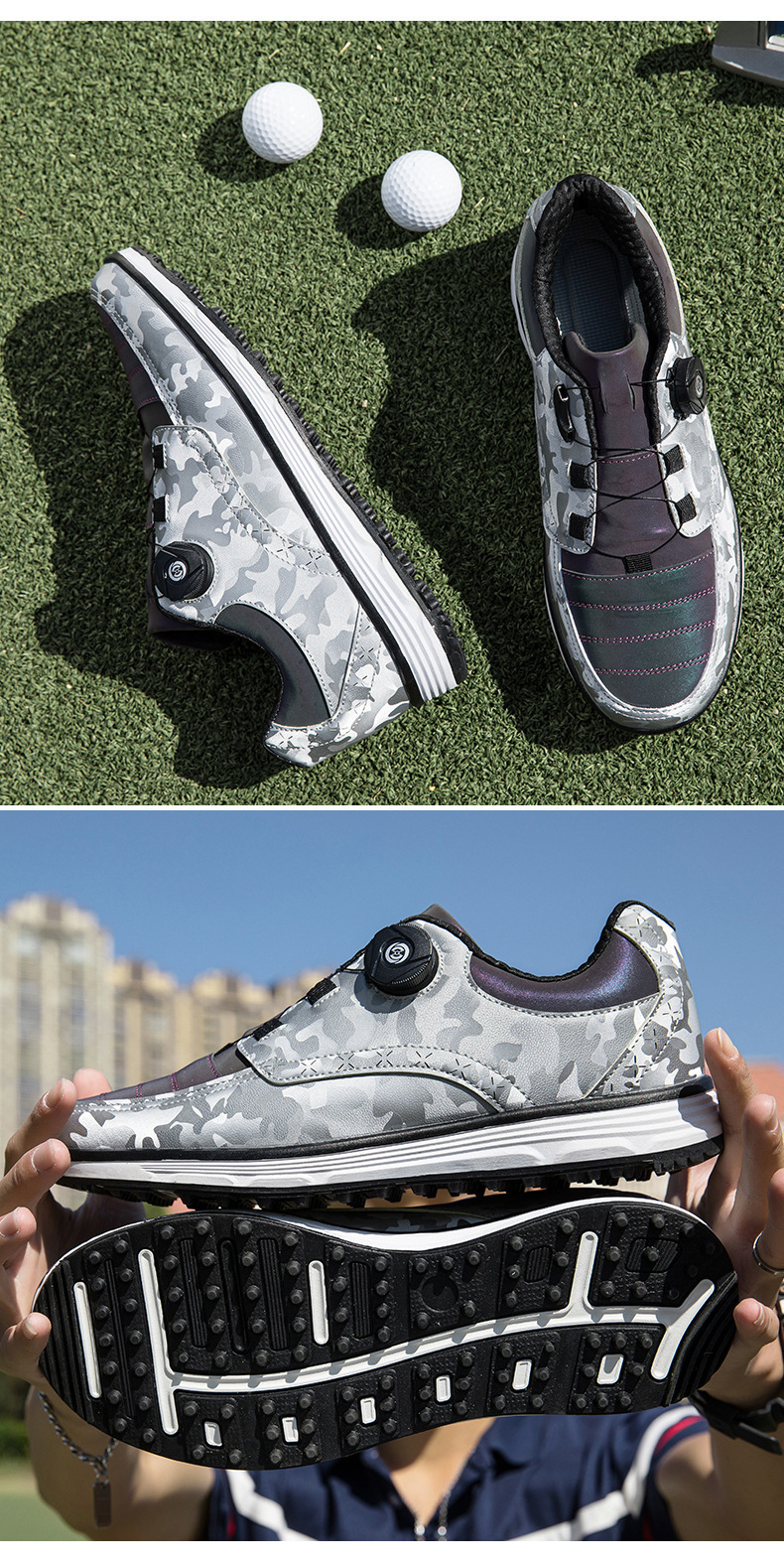 Scarpe sportive da uomo antiscivolo e ammortizzate in sintetico detail 5