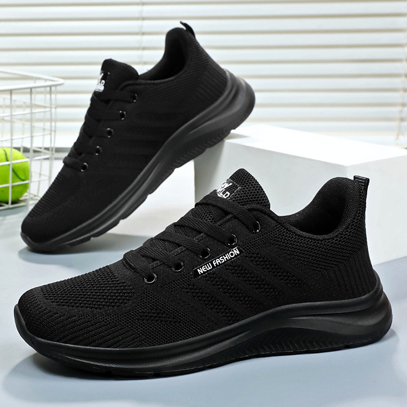 Atmungsaktive, leichte Herren-Laufschuhe aus Mesh detail 2