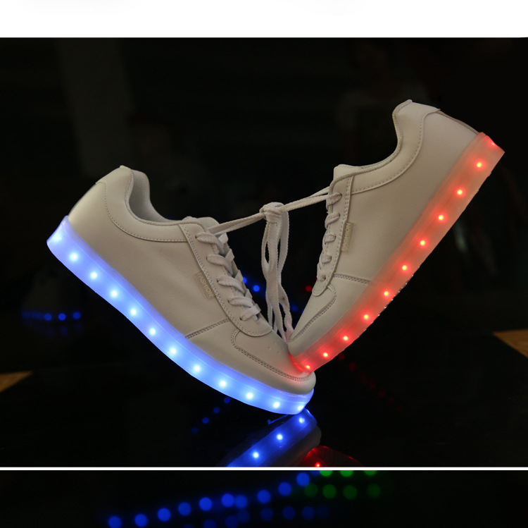Unisex Schnür-Freizeitschuhe aus PU-Leder mit rutschfester Sohle detail 3