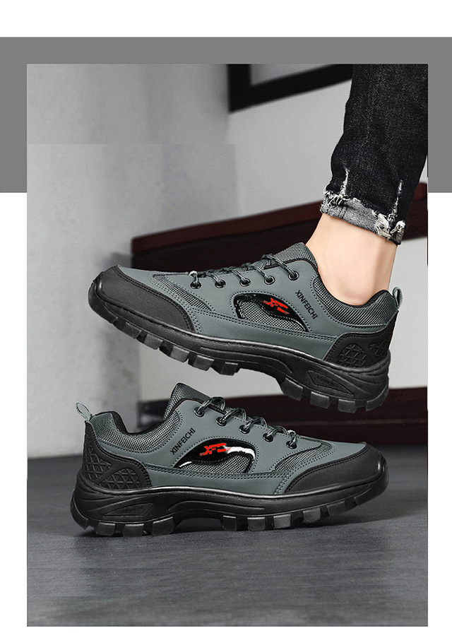 Atmungsaktive Freizeitschuhe für Herren mit Schnürung detail 5