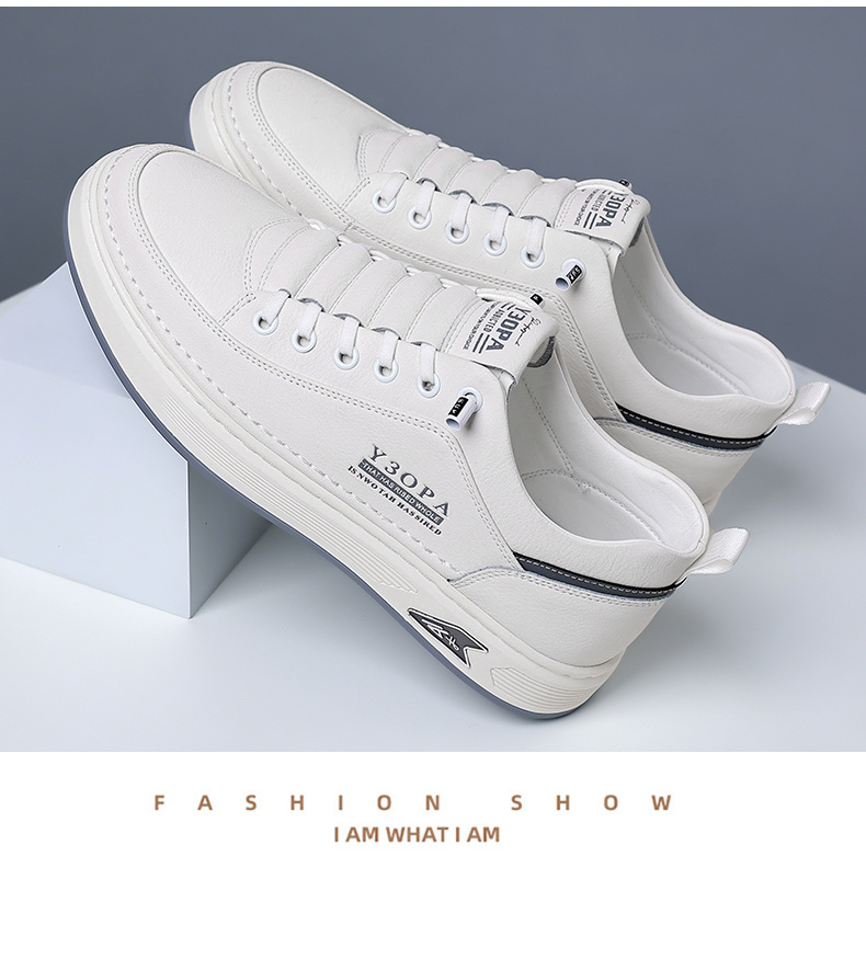 Rutschfeste Low-Top Freizeitschuhe für Herren mit Schnürung detail 13