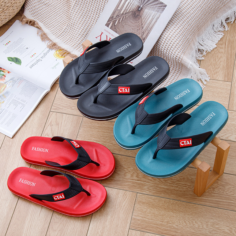 Men's Lightweight Waterproof Beach Flip-Flops 2