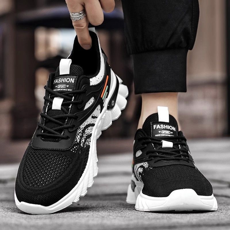 Men's Breathable Mesh Cushioned Running Shoes 3