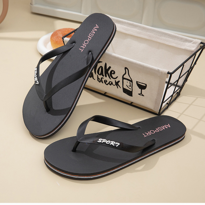 Unisex Lightweight Quick-Dry Beach Flip-Flops detail 1