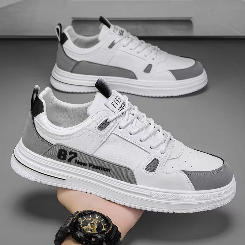 Baskets casual à lacets colorblock pour homme 5