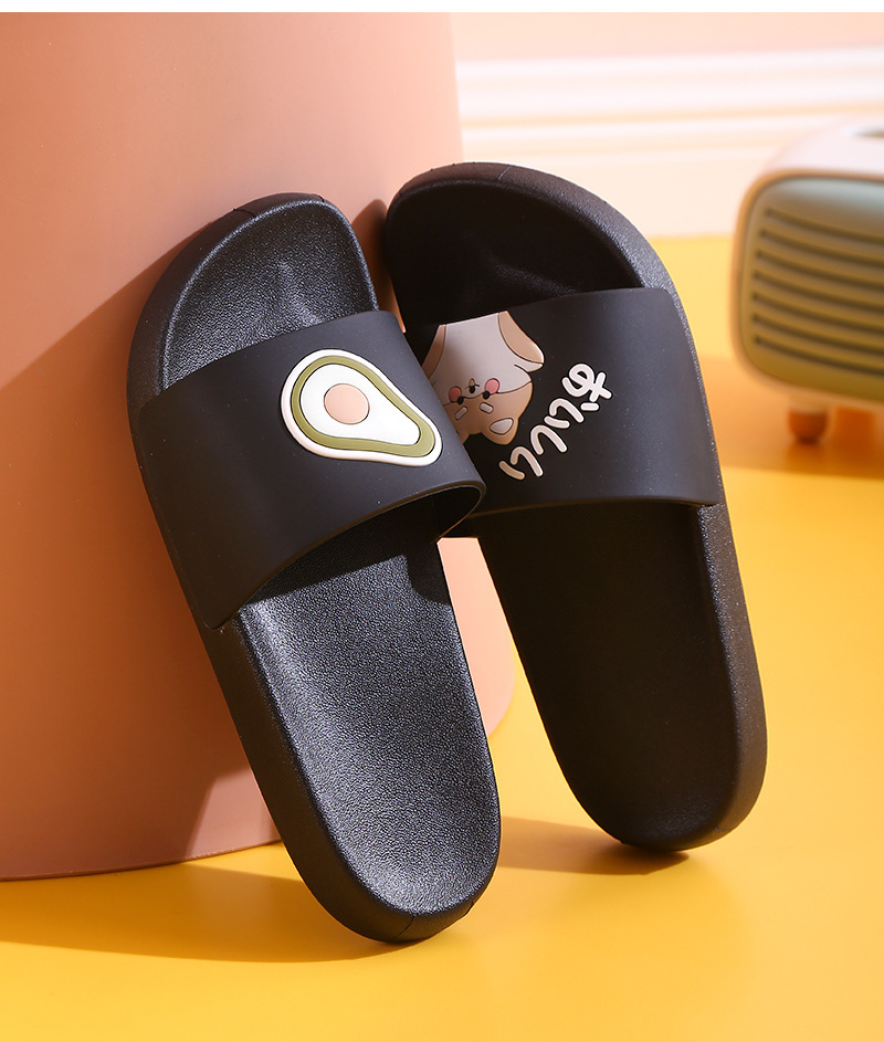 Women's Lightweight Soft-Sole Cartoon Slippers detail 8