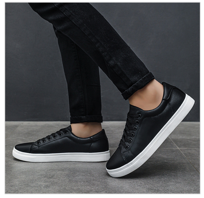 Men's Minimalist Lace-Up Casual Shoes detail 7