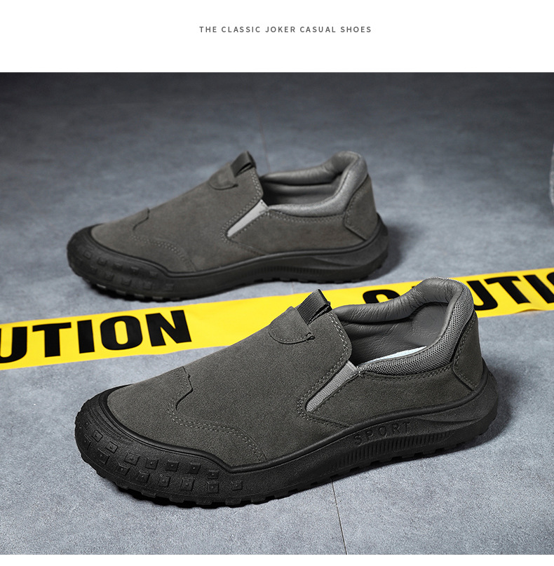 Rutschfeste Herren-Freizeitschuhe zum Hineinschlüpfen detail 13