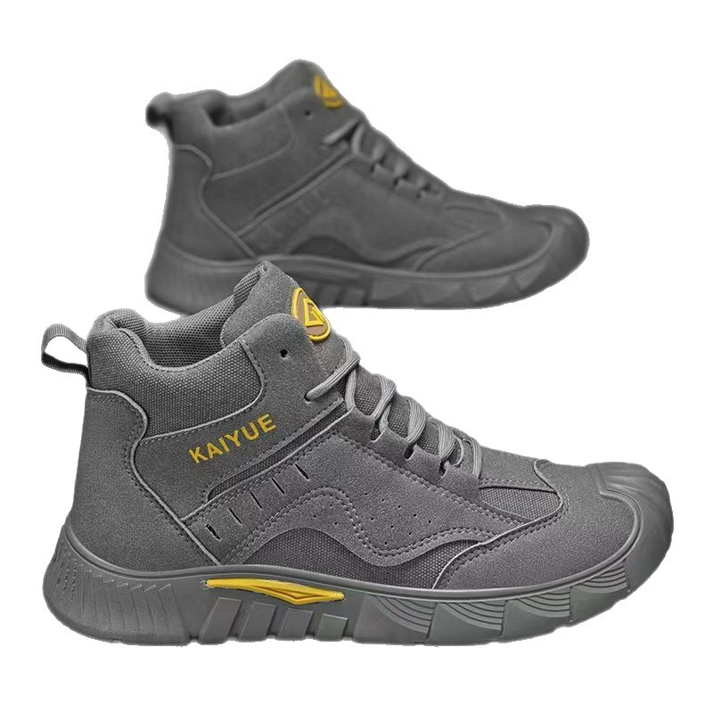 Bottes outdoor antidérapantes à lacets pour hommes 6