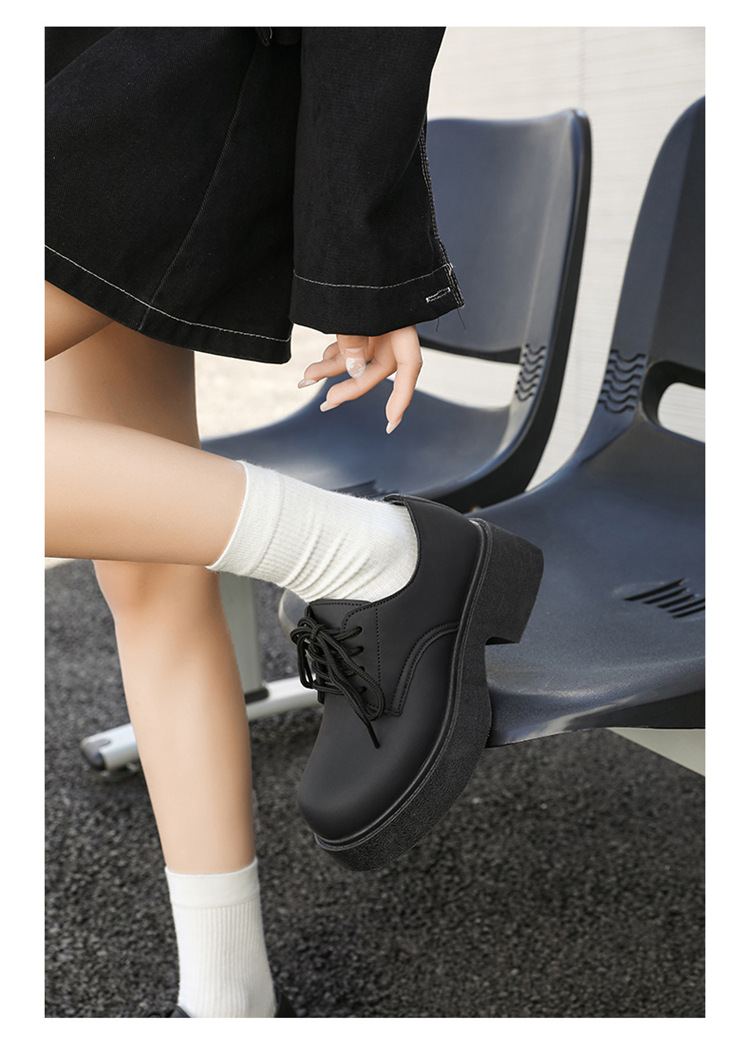 Women's Platform Lace-Up Casual Shoes detail 9