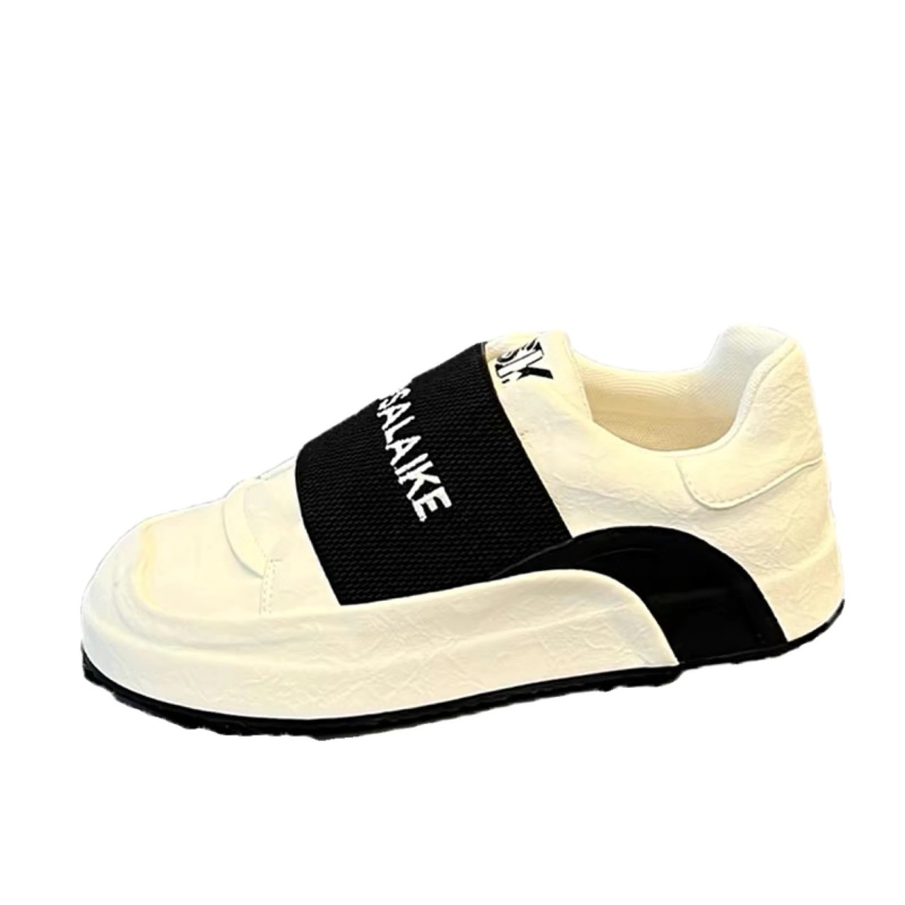 Chaussures casual à plateforme et blocs de couleurs sans lacet pour femme detail 5