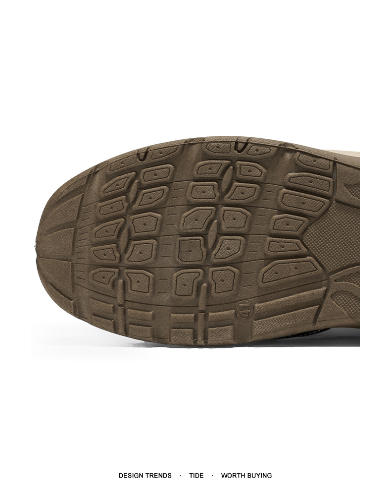 Zapatos casuales de hombre con cordones, transpirables y colorblock detail 4