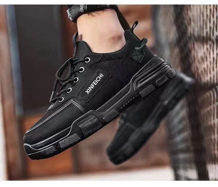 Atmungsaktive Chunky Freizeitschuhe für Herren mit Dämpfung detail 2