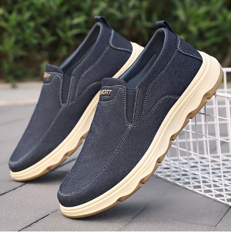 Scarpe casual slip-on traspiranti e leggere da uomo detail 11