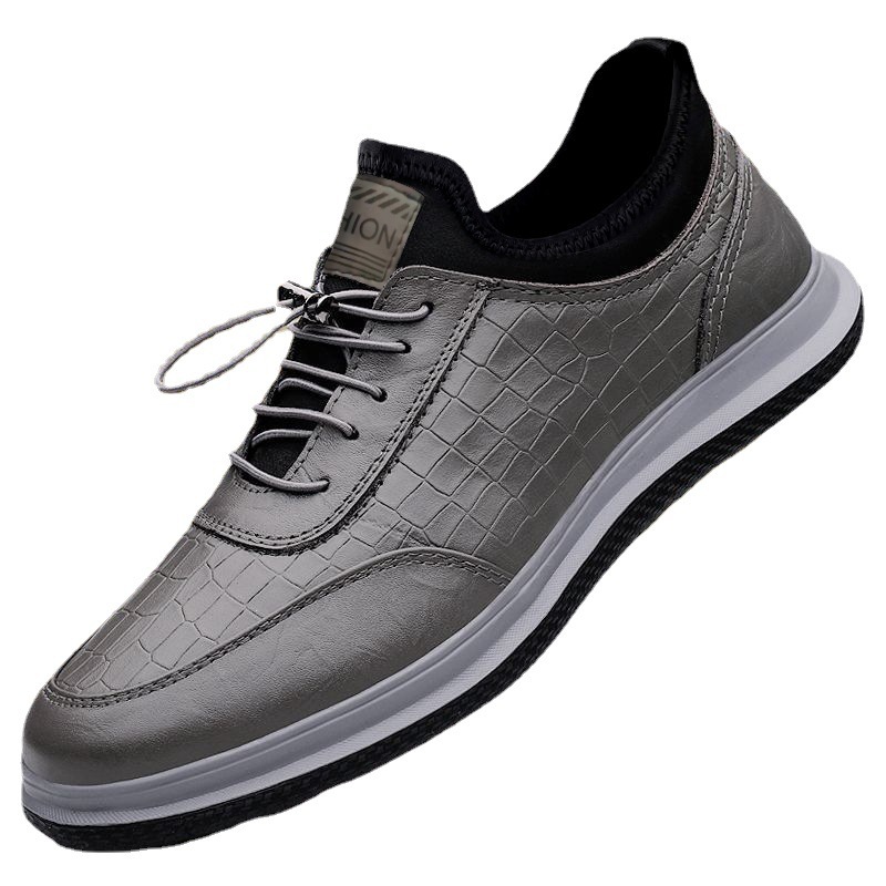 Chaussures casual antidérapantes pour homme en similicuir PU 6