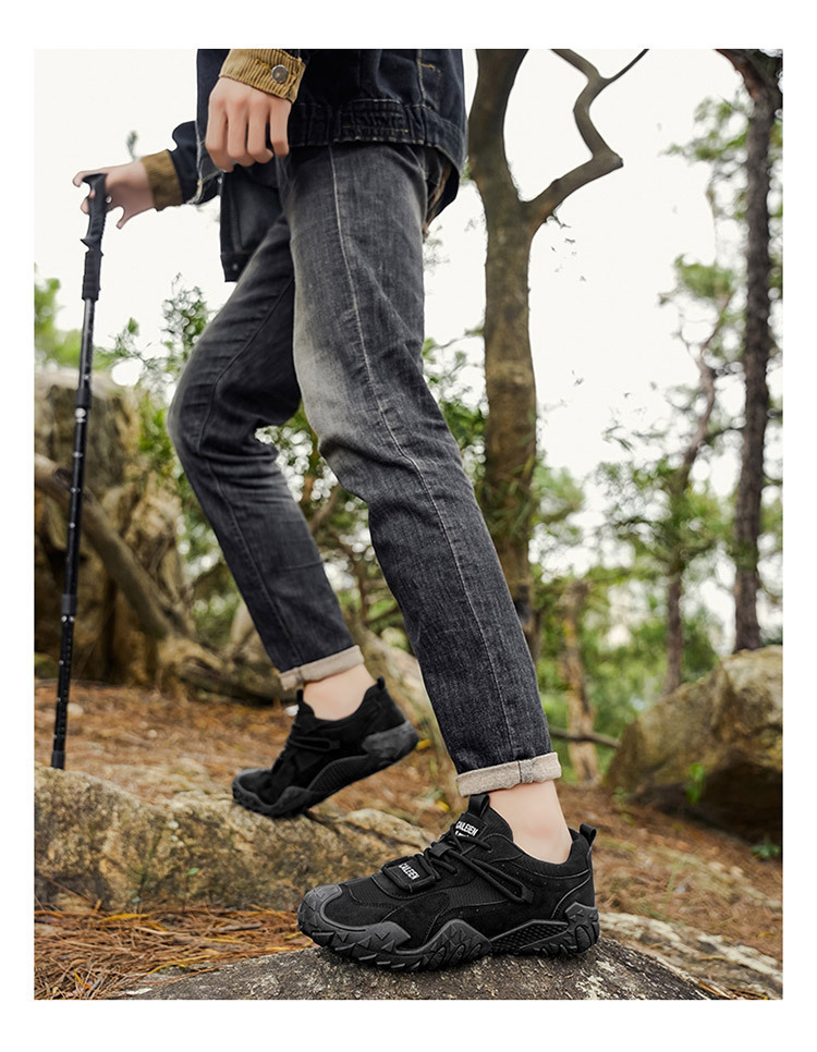 Men's Breathable Non-Slip Lace-Up Athletic Shoes detail 9