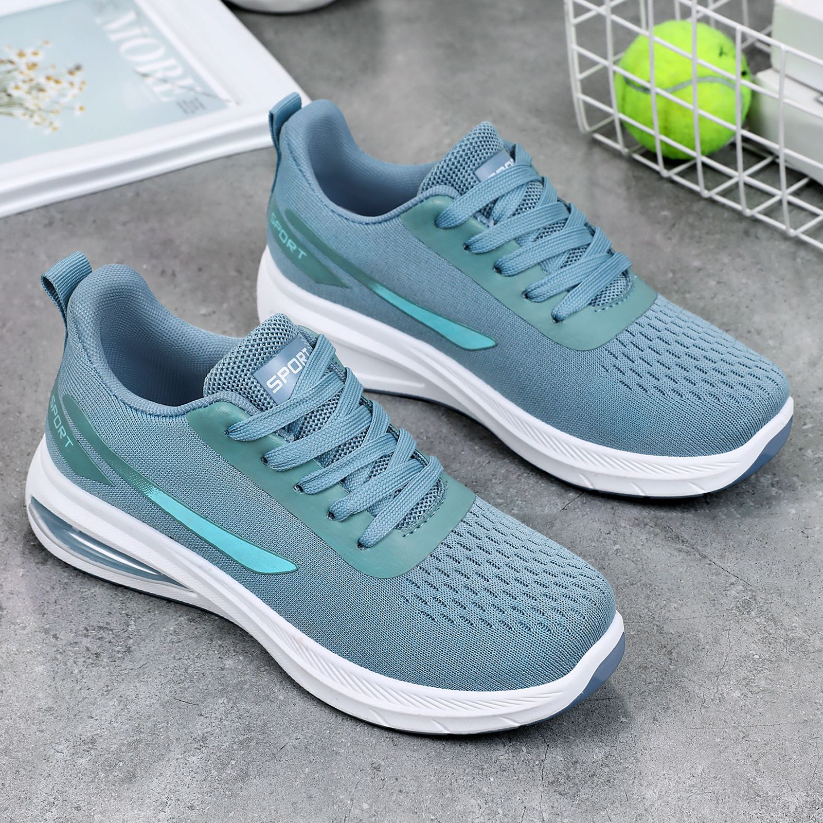 Women's Breathable Cushioned Running Shoes detail 5