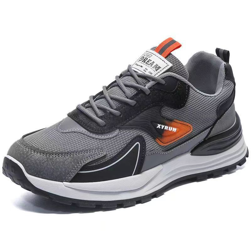 Atmungsaktive Mesh-Laufschuhe für Herren zum Schnüren 6