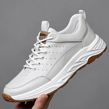 Scarpe casual da uomo in pelle stringate e antiscivolo detail 8