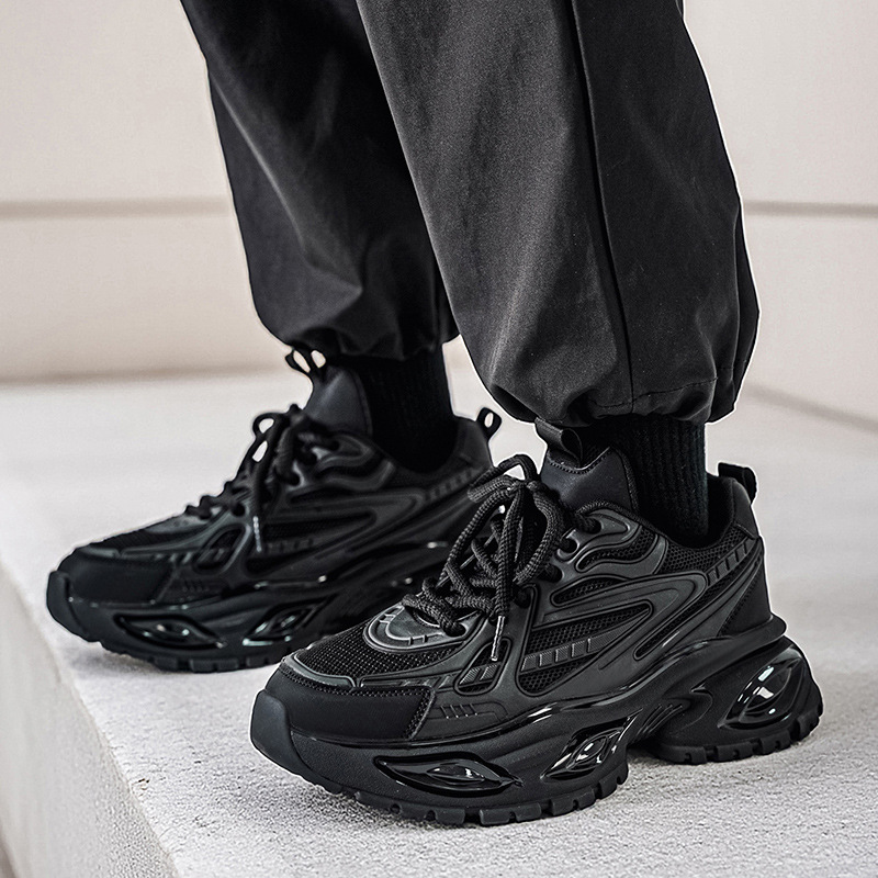 Atmungsaktive Plateau-Sneaker für Herren mit Mesh und Dämpfung 5