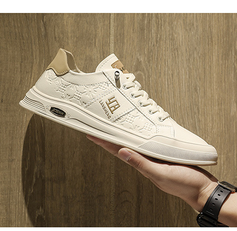 Men's Lace-Up Non-Slip Low-Top Casual Shoes detail 9