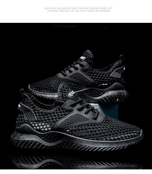 Men's Breathable Mesh Lightweight Running Shoes detail 17
