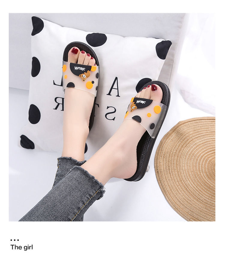 Pantofole aperte da donna leggere e impermeabili detail 7