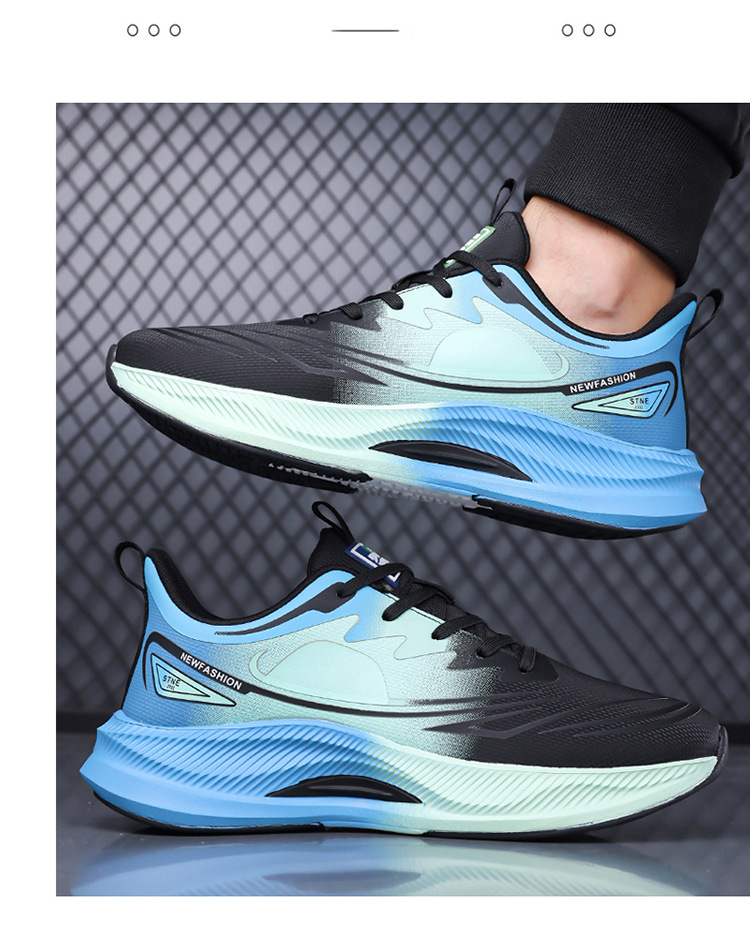Atmungsaktive gedämpfte Herren-Laufschuhe detail 6