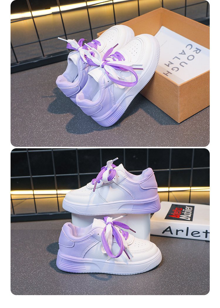 Sneakers casual donna stringate con plateau e motivo colorblock detail 6