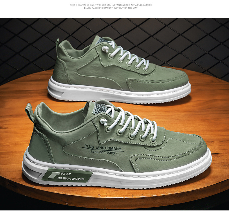 Sneakers Basse da Uomo Stringate – Scarpe Casual Resistenti all'Usura detail 5
