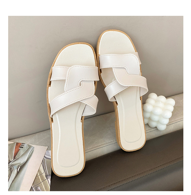 Leichte flache Pantoletten für Damen – Bequeme Sandalen detail 3