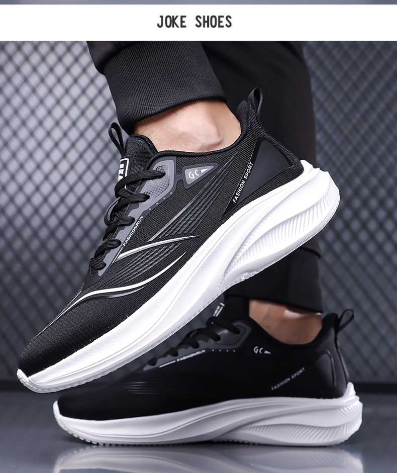 Men's Breathable Cushioned Running Shoes detail 8
