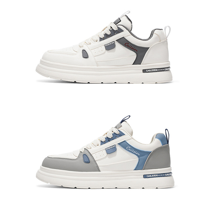Chaussures casual pour homme à plateforme et semelle amortissante detail 2