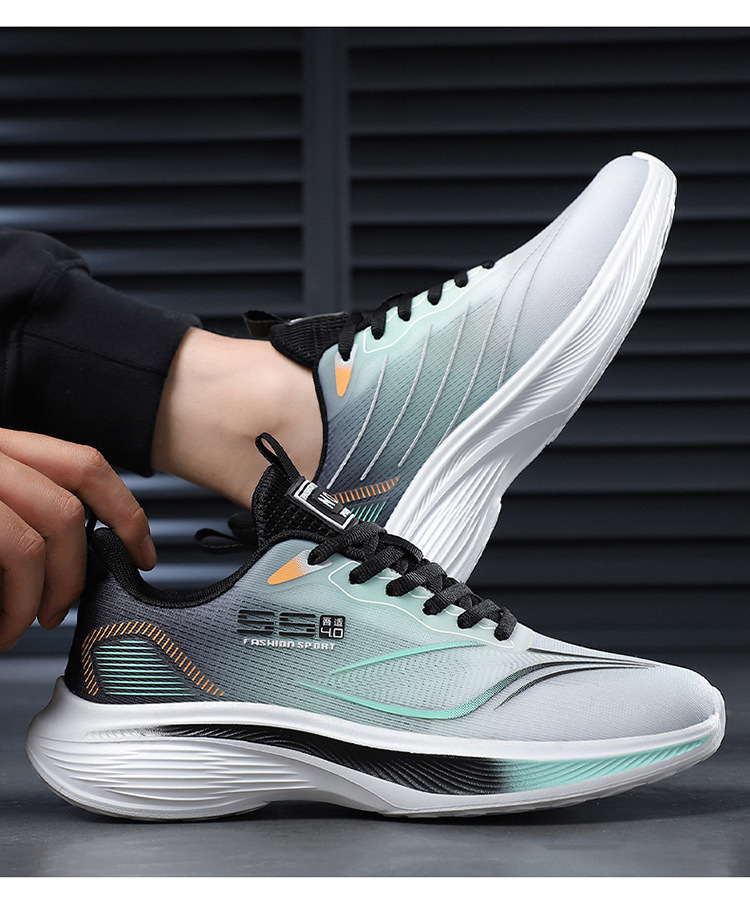 Atmungsaktive, dämpfende & leichte Herren-Laufschuhe detail 8