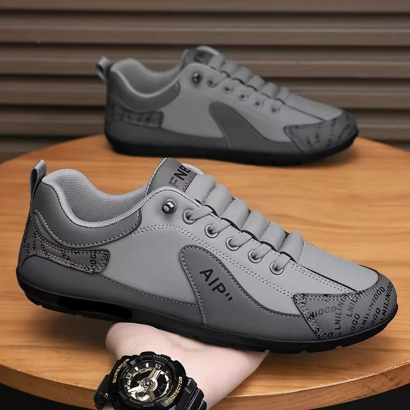 Leather surface-Grey