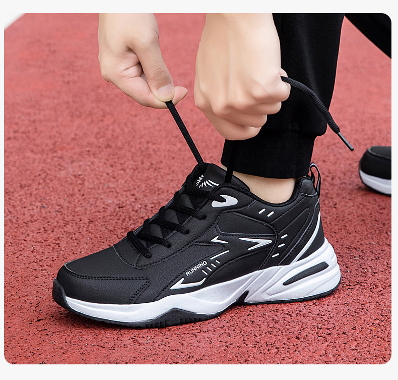 Chaussures de running compensées à lacets pour homme detail 7