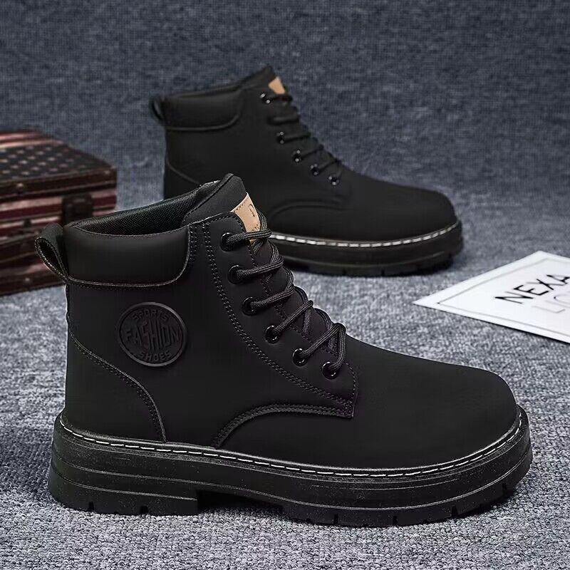 Rutschfeste Schnür-Stiefeletten für Herren für Outdoor-Aktivitäten 3