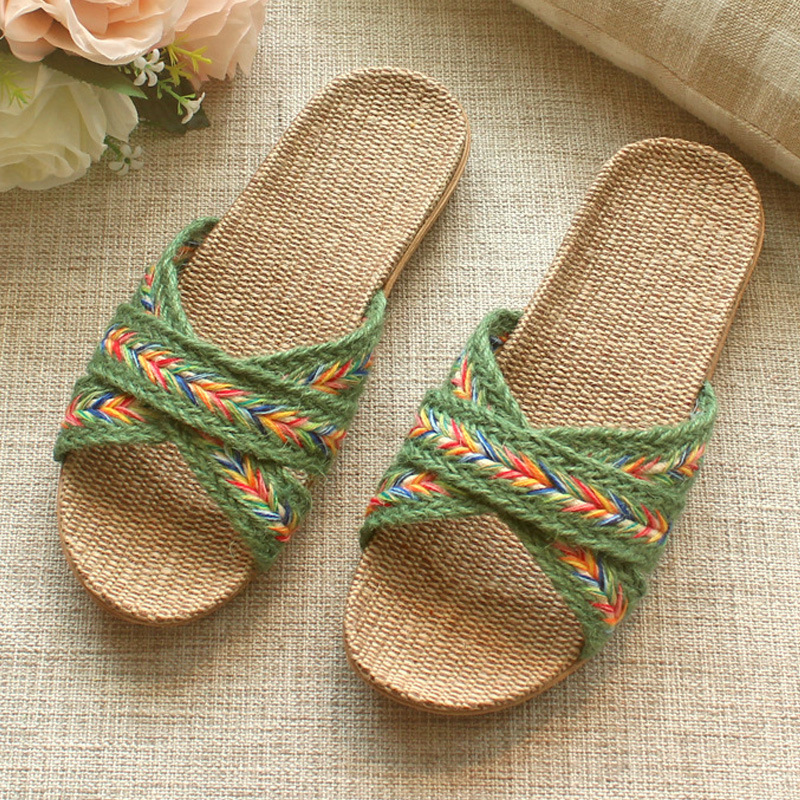 Hemp Green Flower Cross