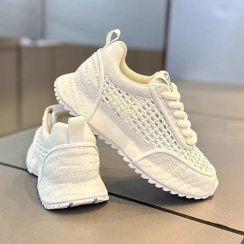 Women's Breathable Mesh Platform Sneakers detail 3