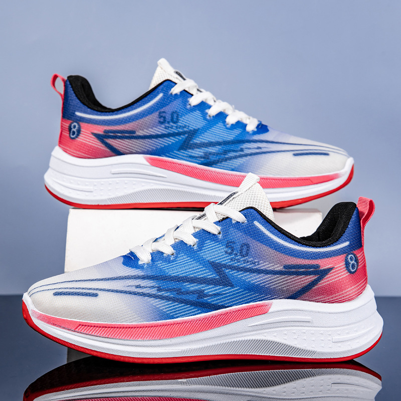 Scarpe da corsa da uomo leggere e traspiranti in mesh detail 3