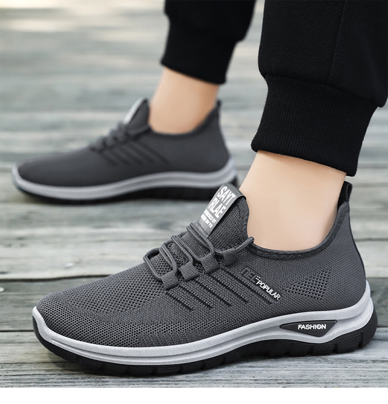Women's Breathable Knit Lightweight Casual Sneakers detail 2