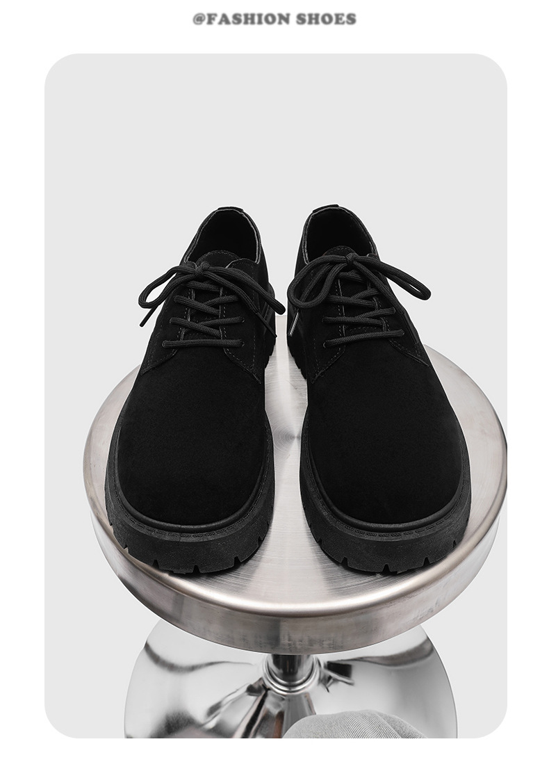 Men's Chunky Platform Lace-Up Casual Shoes detail 15