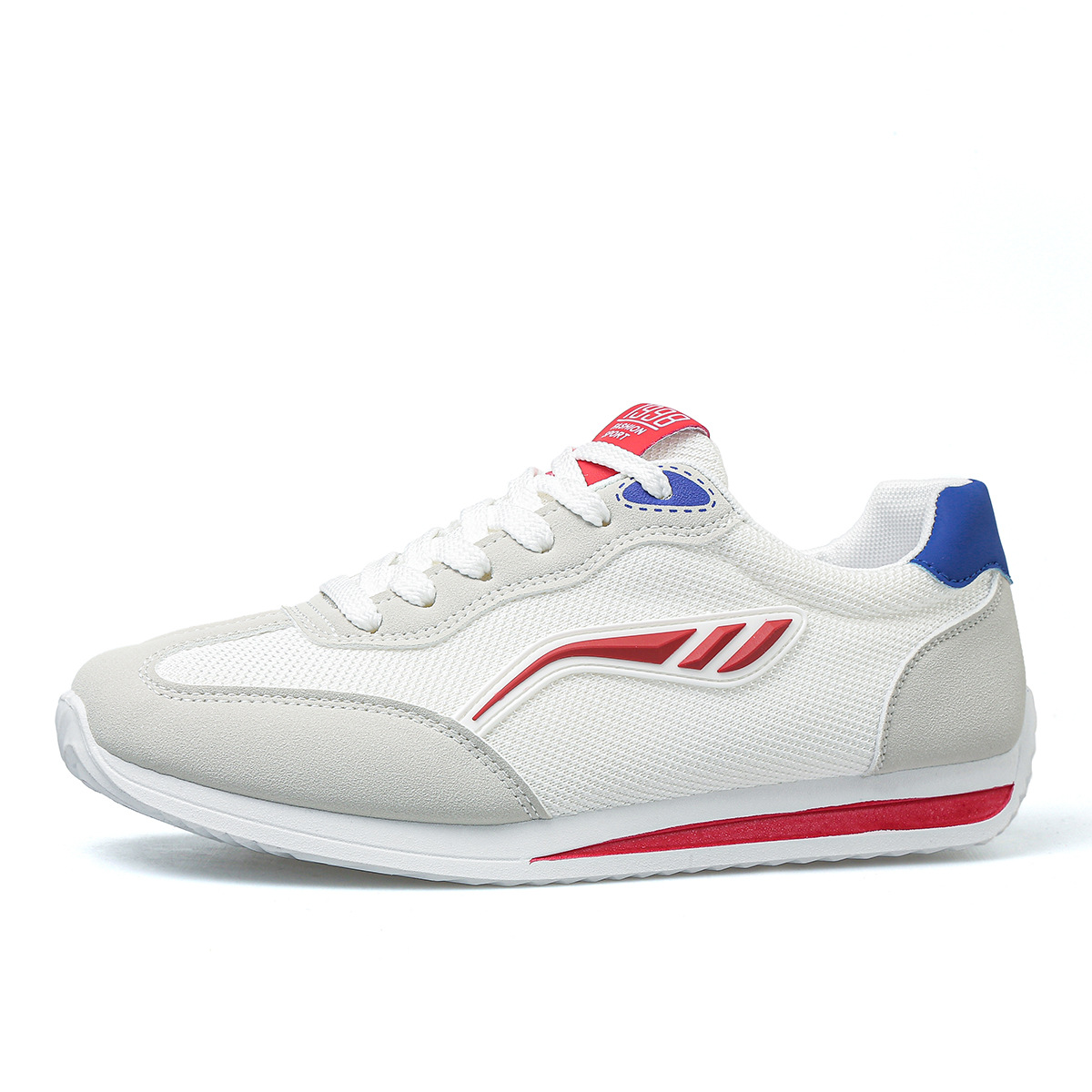 Baskets casual respirantes en mesh à blocs de couleurs pour homme 6