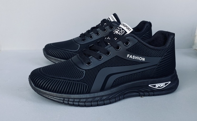 Atmungsaktive, leichte Schnür-Laufschuhe für Herren detail 2