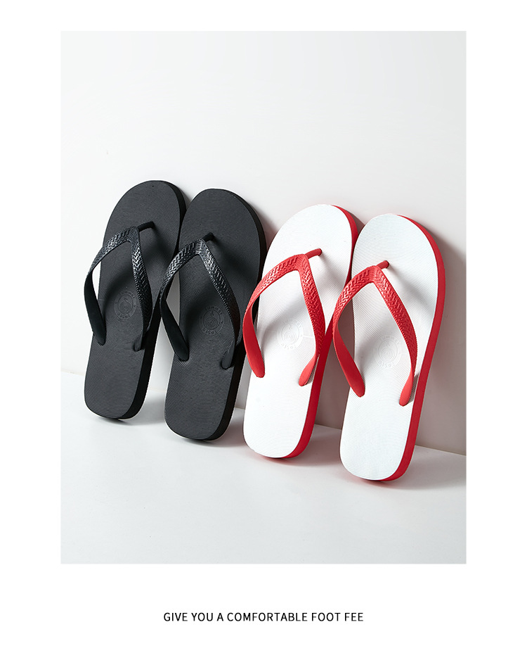 Unisex Lightweight Waterproof Beach Flip-Flops detail 9