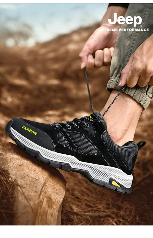 Scarpe casual da uomo traspiranti antiscivolo stringate per l'outdoor detail 5